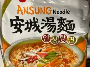 Ansung Noodle Mild Spicy Soy Bean 125 g