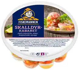 Skalldyr Kabaret Fiskemannen 870 g