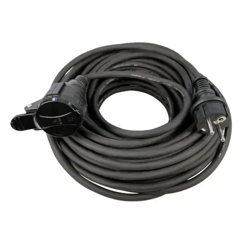 Skjøtekabel 20M Gummi Ute 3X1,5Mm2 1 stk