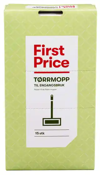 Tørrmopp First Price 15 stk