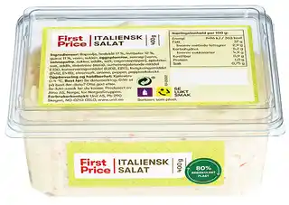 Italiensk Salat First Price 400 g