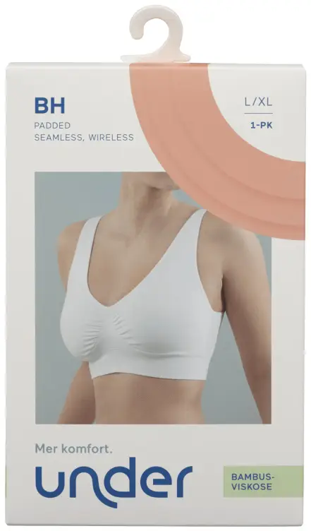 Bh Bambus Hvit L/Xl Under