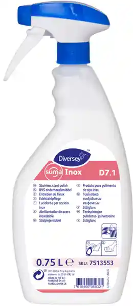 Suma Inox D7 Stålglans 0,75 l