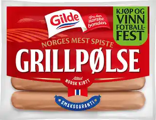 Grillpølse Gilde 600 g