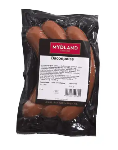 Baconpølse Mydland 310 g