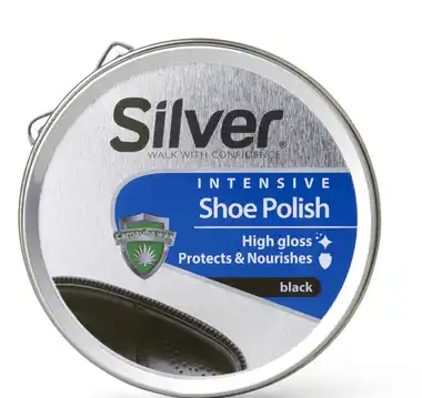 Skokrem Sort Silver 50 ml boks