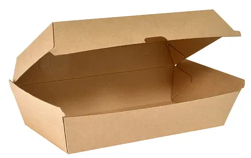 Take Away M/Hengslet Lokk 1100 ml boks