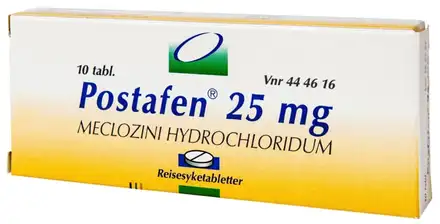 Postafen 25Mg 10 stk