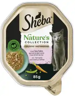Sheba Nature's Laks M/Erter 85 g