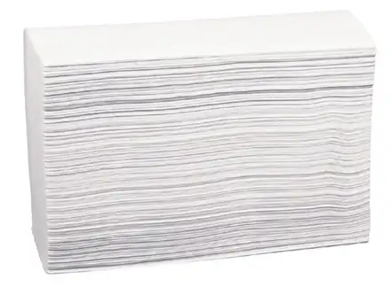 Tørkepapir 2-Lags 32X20,5Cm,8Cm Hvit