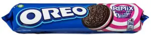 Oreo Kjeks Vanilje&Bringebær Dobbel 157 g