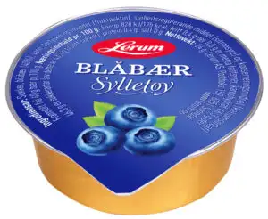 Blåbærsyltetøy Kuvert Lerum 24 g