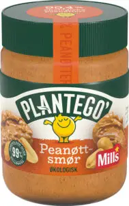 Peanøttsmør Økologisk Plantego' 350 g
