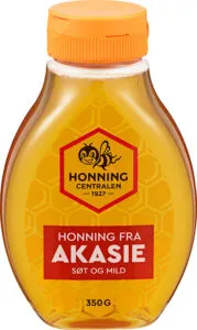 Akasiehonning Flytende Honningcentr 350 g