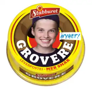 Leverpostei Grovere Stabburet 100 g
