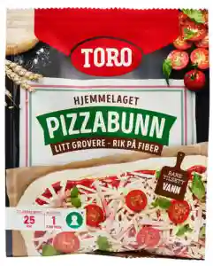 Pizzabunn Litt Grovere Toro 373 g