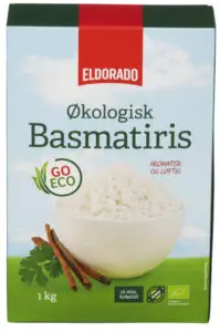 Basmatiris Økologisk Eldorado 1 kg