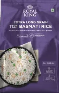 Basmati Ris Extra Long Royal King 18 kg