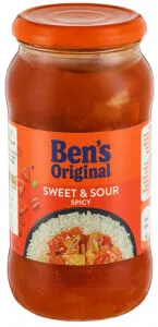 Sweet&Sour Extra Spicy Ben's Origi 450 g