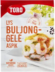 Buljonggele Lys Aspik Toro 22 g