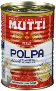 Tomater Knust M/Hvitløk Mutti 400 g