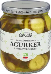 Agurker God Gammeldags Grimstad 550 g