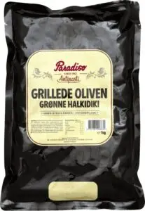 Oliven Grillet Grønn Paradiso 1 kg