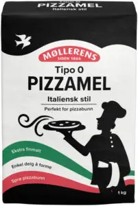 Pizzamel Tipo-0 Møllerens 1 kg