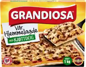 Pizza Grandiosa Hj.Laget M/Kjøttdeig 1 kg