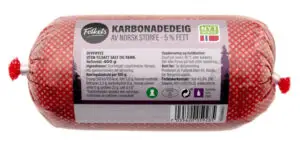 Karbonadedeig Snabb Folkets 400 g
