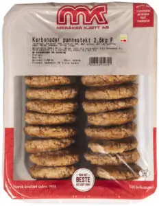 Karbonader Meråker Kjøtt 2,5 kg