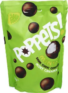 Poppets! Mint Sjokoladekuler 130 g