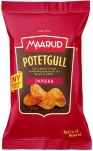 Potetgull Paprika Maarud 40 g