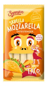 Mozzarella Skrella Ostestenger Synn 100 g