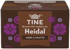 Brunost Heidal Tine 500 g