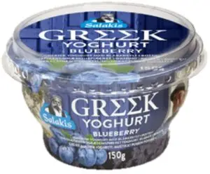 Yoghurt Gresk Blåbær Salakis 150 g