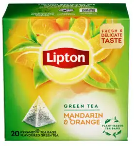 Grønn Te Mandarin&Appelsin 20Pos Lipton